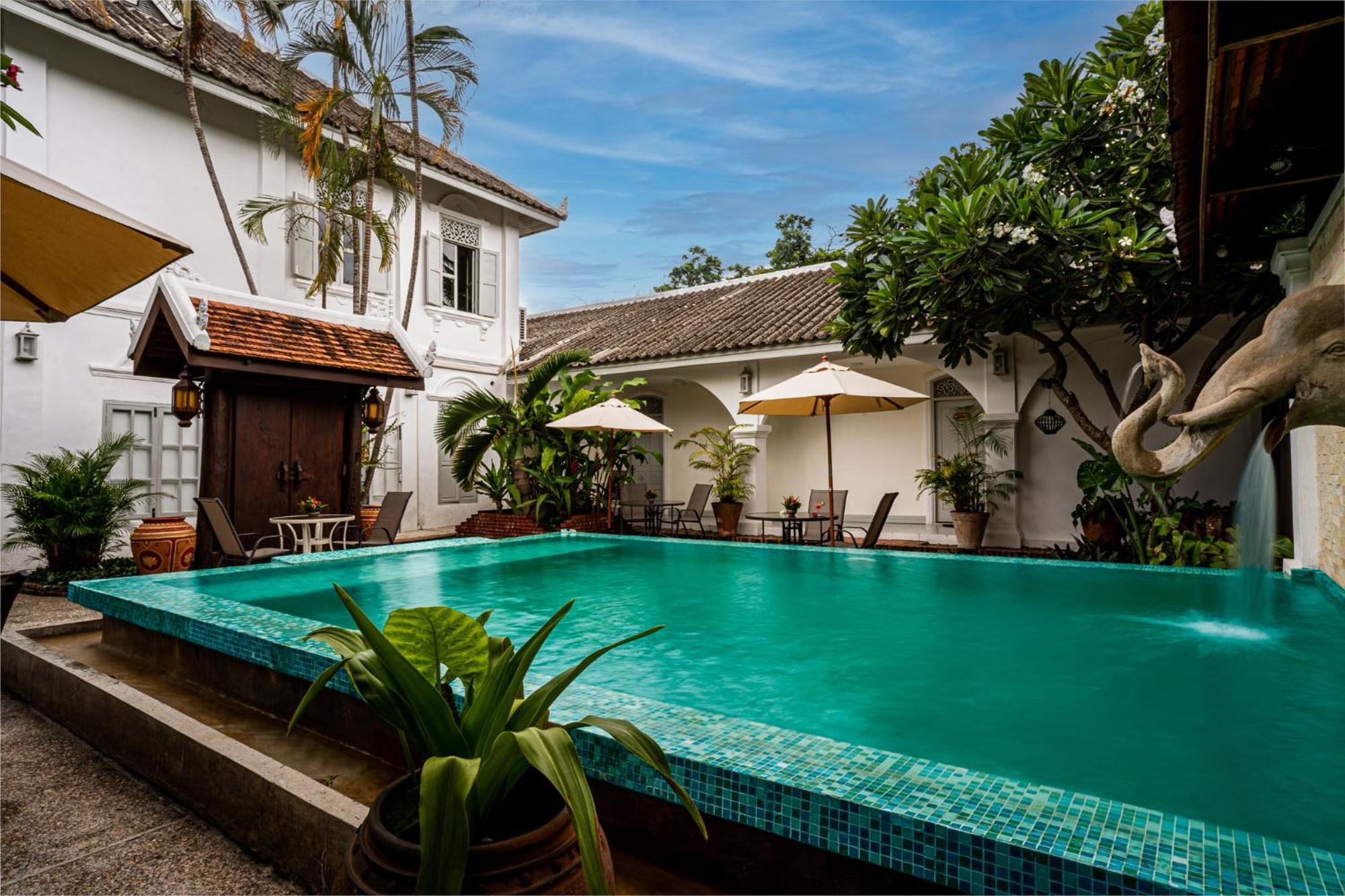 Villa Santi Hotel Luang Prabang Bagian luar foto