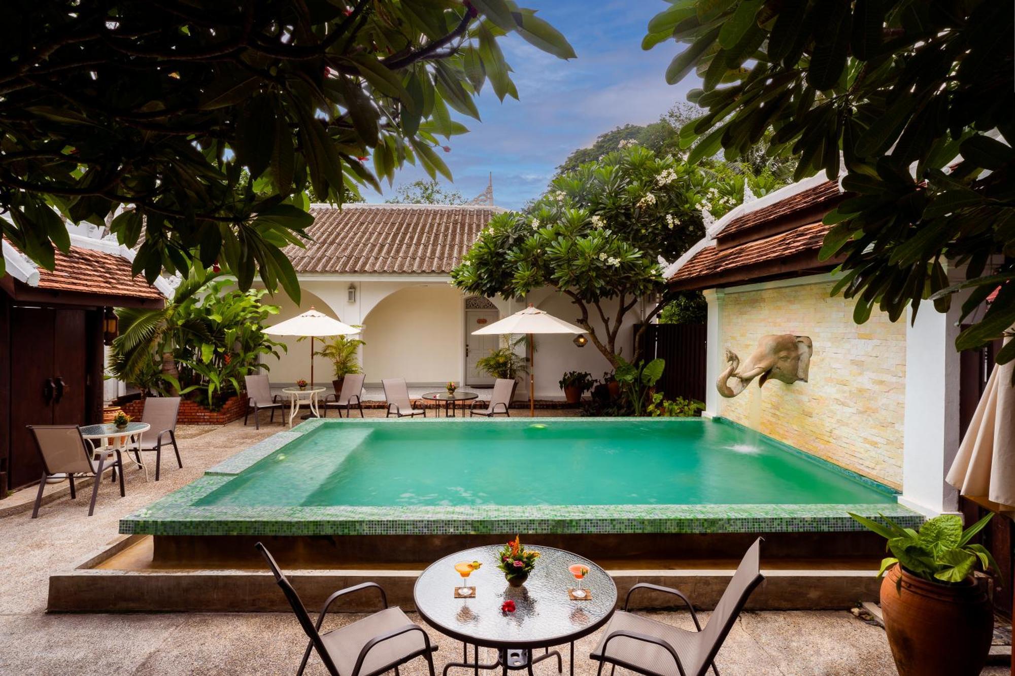 Villa Santi Hotel Luang Prabang Bagian luar foto